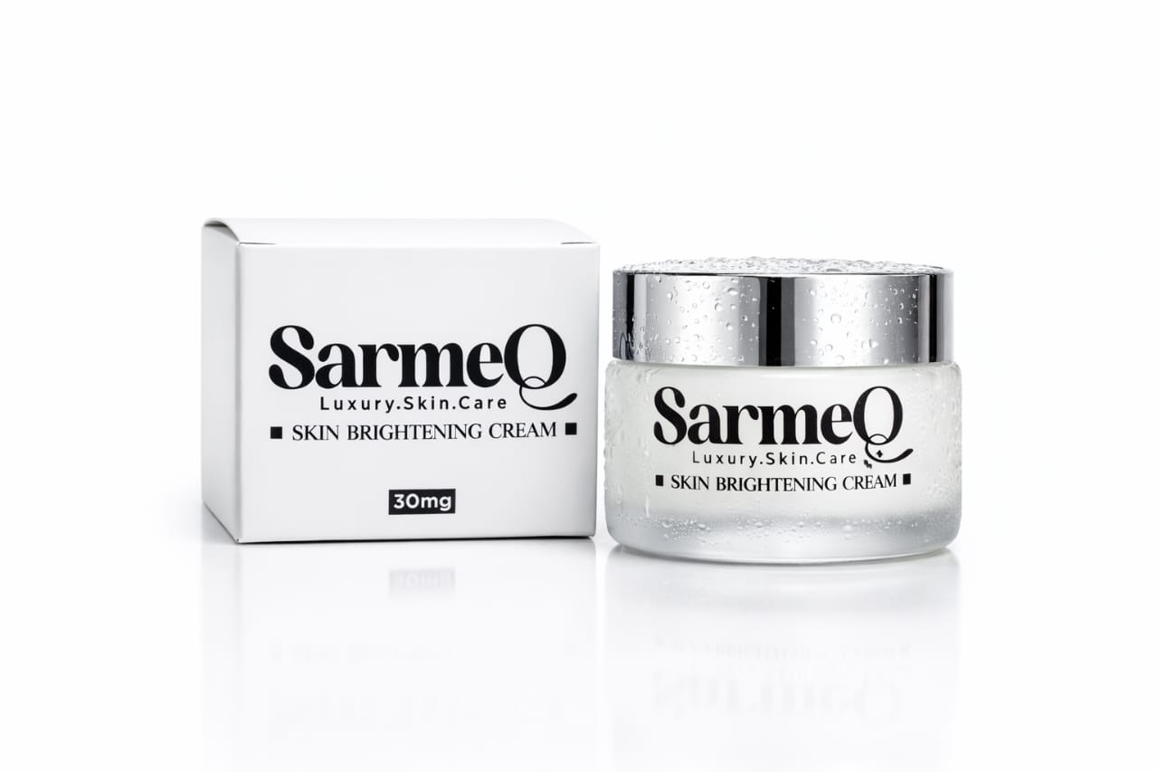 SarmeQ Skin Brightening Cream – Kojic Acid, Arbutin & Glutathione